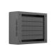 5. TPR INSTALLATION CABINET 10" & 19" WITH MESH BOARD 560X420X180 BLACK LANBERG (ASSEMBLED)