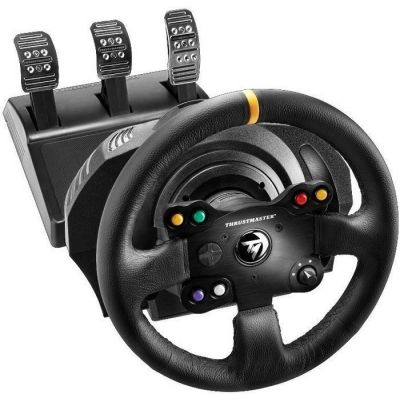 Thrustmaster 4460133 Game Controller Black Steering Wheel + Pedals PC, Xbox One