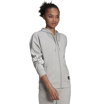 3. Adidas FI 3 Stripes Full-Zip Reg Sweatshirt W H57289