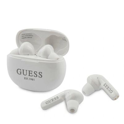 Guess GUTWS1CWHTWS Bluetooth Wireless Headphones - White