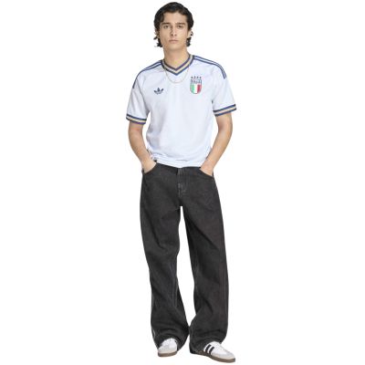 7. Men's adidas Italy 26 Away Jersey white and blue KC8704