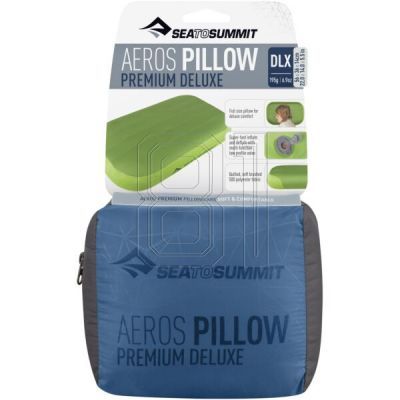 2. Sea To Summit Aeros Premium Deluxe Travel Pillow APILPREMDLX/NY
