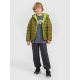 3. Boy's double-sided down jacket with synthetic filling 4F 4FJRAW25TDJAM0790-43S