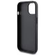 7. Guess 4G Metal Gold Logo Case for iPhone 15 / 14 Plus - Gray