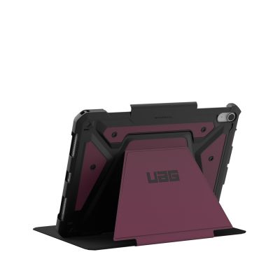 7. UAG Metropolis SE protective case with Apple Pencil holder for iPad Air 11" M2 (2024) / M3 (2025) (bordeaux)