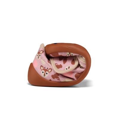 7. Affenzahn Barefoot Slippers Cotton Movy Deer (01398-40141)