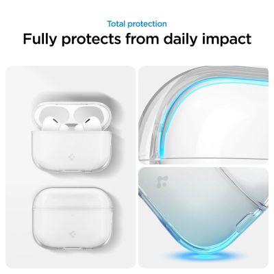 10. Spigen Liquid Crystal Case for AirPods Pro 3 - Transparent