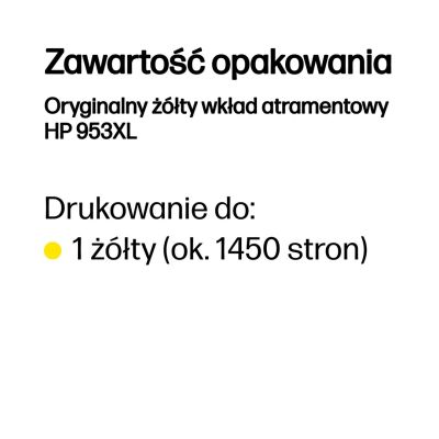 6. HP Ink Cartridge No. 953XL Yellow F6U18AE