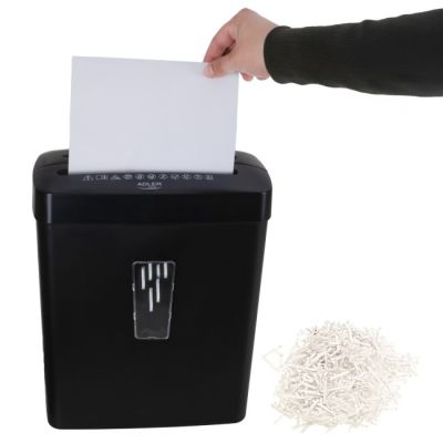 8. ADLER AD 1037b document shredder black