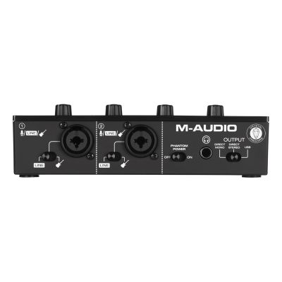 3. M-AUDIO M-Track DUO - USB Audio Interface