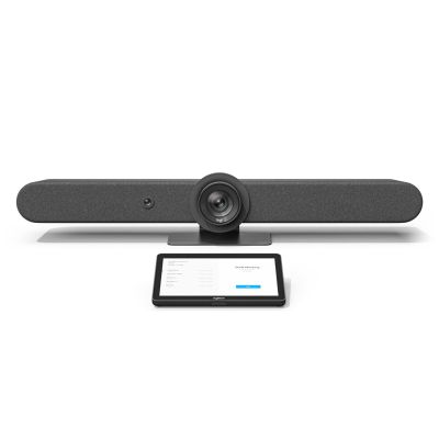 15. Logitech Rally Bar GRAPHITE camera