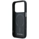 7. Mercedes Leather 3D MagSafe Case for iPhone 17 Pro - Navy Blue