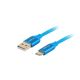 2. Lanberg Premium QC 3.0 Cable CA-USBO-22CU-0018-BL (USB 2.0 Type AM - USB Type CM; 1.8m; Blue)