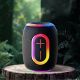 9. Dudao Y22 Wireless Speaker with RGB Backlight Bluetooth 5.3 - Black