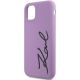 6. Karl Lagerfeld KLHCN61SKSVGU iPhone 11 / Xr 6.1" purple/purple hardcase Silicone Signature