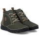 4. Women's leather ankle boots insulated green Rieker 55036-54
