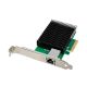 4. LevelOne GB PCIe4x 1xRJ45 10Gbps Network Card Green