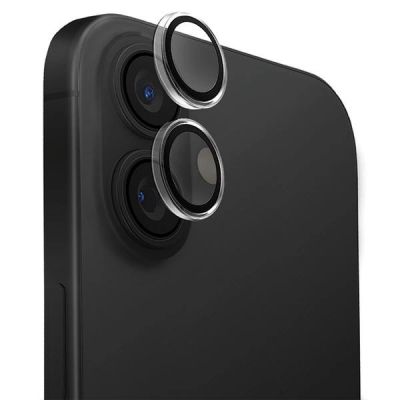 Uniq Optix Clear Camera Lens Protector iPhone 16 / 16 Plus with Applicator - Clear Black