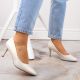 9. Sergio Leone W SK414D pearl high heels