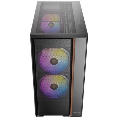 17. Antec FLUX REAR Midi Tower, Black