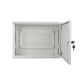 11. Lanberg rack cabinet, wall-mounted, 19" 4U+3U, 540x200, low-profile, gray (assembled)