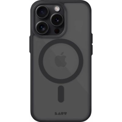 LAUT Huex Protect case with MagSafe for iPhone 15 Pro Max - black