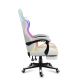 16. Huzaro Force 4.7 RGB White Gaming Chair