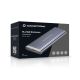4. Conceptronic HDE01G Hard Drive Enclosure SSD Case Gray M.2