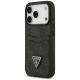 2. Guess 4G Double Card Triangle Case for iPhone 18 Pro / 17 Pro – Black