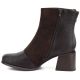 8. Women's insulated ankle boots with a block heel, chocolate M.Daszyński SA269-5