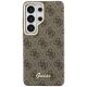 3. Guess 4G Script MagSafe Case for Samsung Galaxy S26 Ultra - Brown