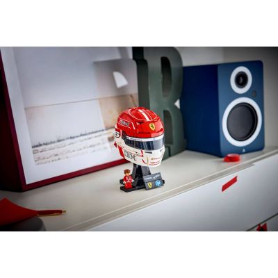 7. LEGO Editions 43014 – Charles Leclerc Scuderia Ferrari HP Helmet