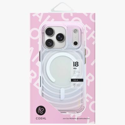 4. Uniq Coehl Vela Magnetic Charging Case for iPhone 18 Pro / 17 Pro - Multicolor