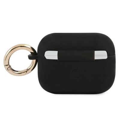 2. Guess GUAPSSSK AirPods Pro cover black/black Silicone Vintage Script