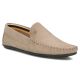 Men's leather moccasins in beige, Filippo MP923