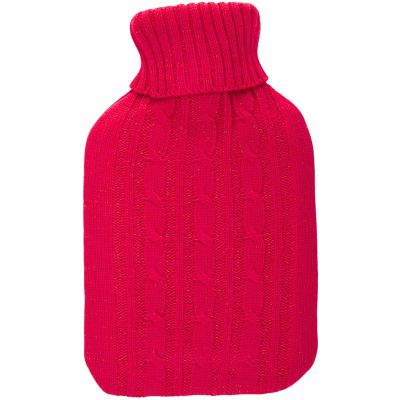 2. ALPINA RUBBER HOT WATER BOTTLE WITH COVER 1.7 L RED