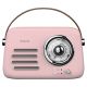 SAVIO PORTABLE RADIO PINK RS-03