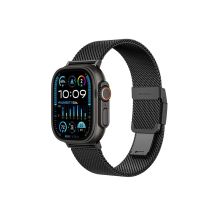 AmazingThing Titan Premium Metal Band for AppleWatch 38/40/41/42/44/45/46/49 mm - Black