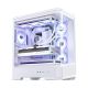 7. Jonsbo D400 PC Case, Midi Tower, ATX, Tempered Glass - White