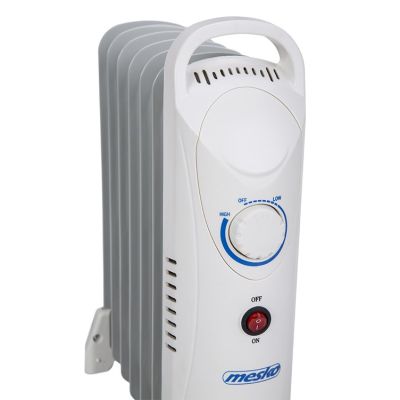 3. MESKO MS 7804 oil radiator 7 fins (700W; 7; white)