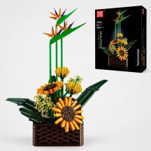 Mold King Birds of Paradise Flower Bouquet 10024 | Building set | 1608 pieces