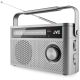 2. JVC Portable Radio RA-E315G Gray
