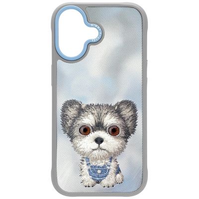 3. Nimmy Big Eyed Pet 2.0 Dog Case for iPhone 17 - Gray