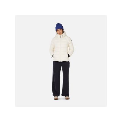 5. ROSSIGNOL W ARETU DOWN JKT women's ski jacket white