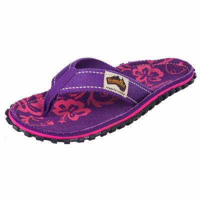 11. Gumbies Islander Canvas W Flip-Flops G-IS-WN-PUHIB