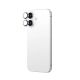 3. AmazingThing AR Aluminum 2 Lens Glass with Camera Lens Frame for iPhone 16 / 16 Plus - White