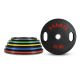 8. TOG25 2 x 25 KG OLYMPIC RUBBER-COATED PLATE 2 x 25 KG HMS