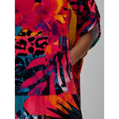 4. Women's beach poncho 4F 4FRSS26TFPOF001-90A
