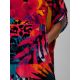 4. Women's beach poncho 4F 4FRSS26TFPOF001-90A