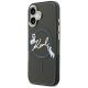 2. Karl Lagerfeld IML Choupettes Karl Script Logo MagSafe iPhone 17 Case - Black